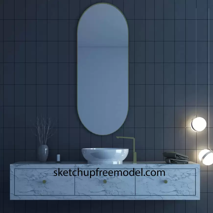 Black Bathroom Best free model