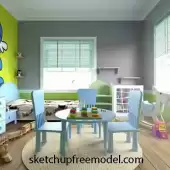 Best free Kids’s Room model