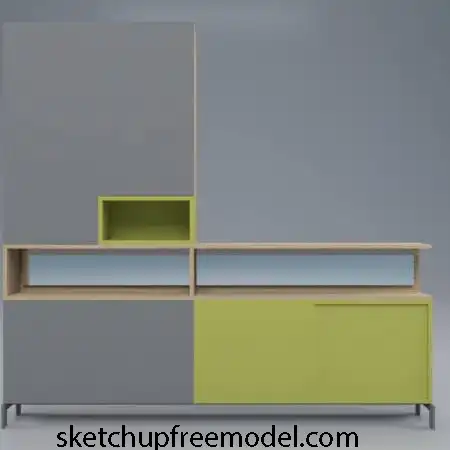 Colorblock Sideboard Free model
