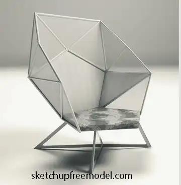 Geometric Chair Free Model