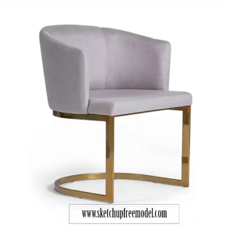 Gold Leg Chair Free Model