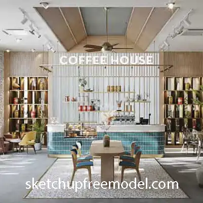 Luxury Coffe Free Model