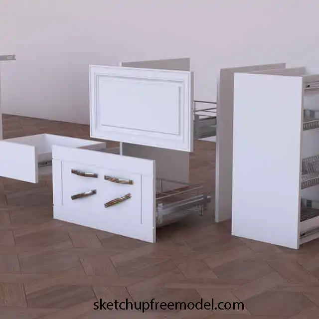 Kitchen Drawers Free model