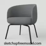Nest Low Easy Chair Gray Best Free Model