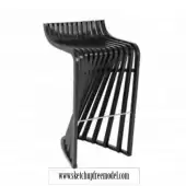 Skeleton Bar Chair Free Model