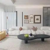 Modern Minimal Living Room
