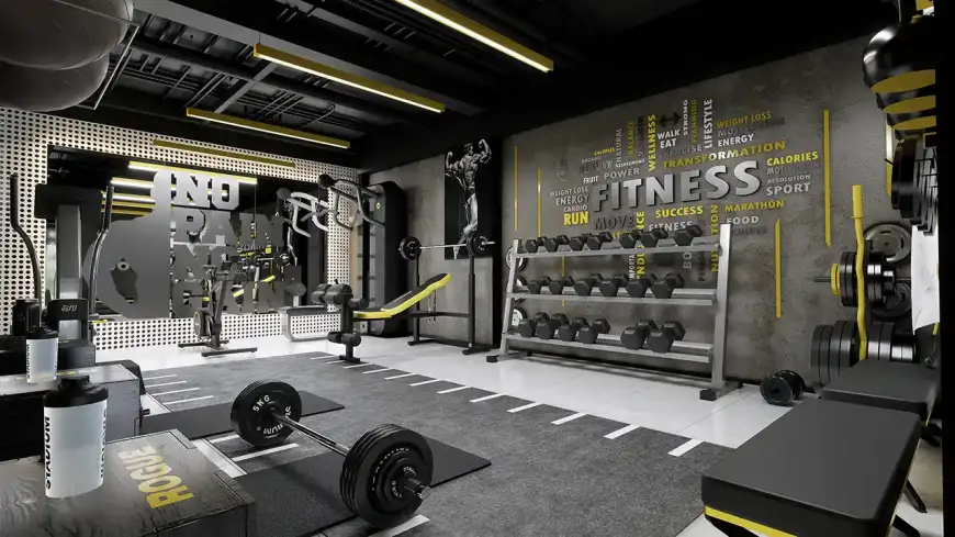 Fitness Center 3D Model Free